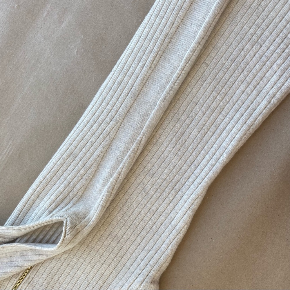 Alice + Olivia Cream Midi Dress with Gold Accents - Picture 16 of 16